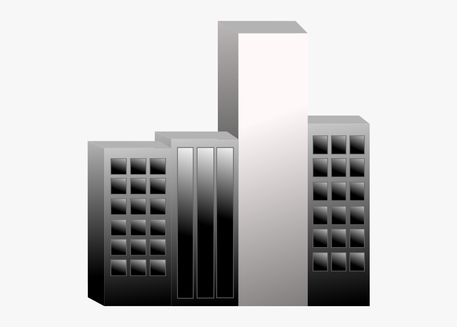 Free City Buildings - Building, Transparent Clipart