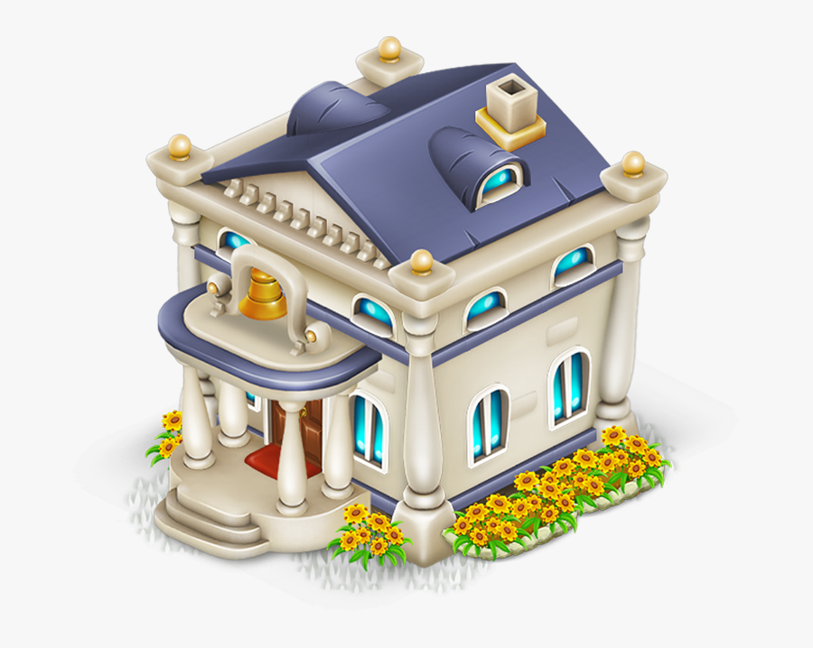 Town Hall Hay Day, Transparent Clipart