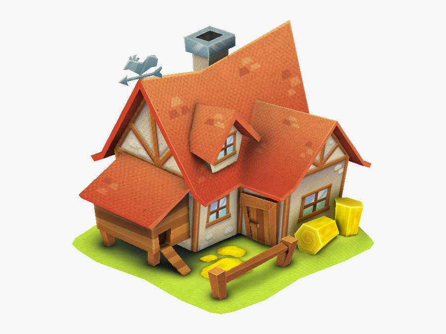 Farm House Png - Portable Network Graphics, Transparent Clipart
