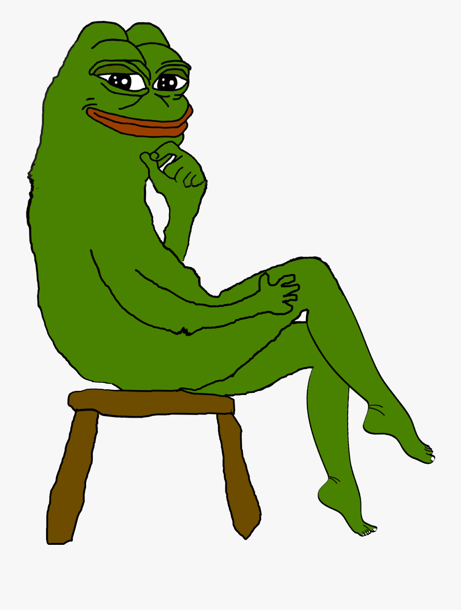 Pepe The Frog Sling Bag Crossbody Women Shoulder Casual - Sitting Pepe The Frog, Transparent Clipart