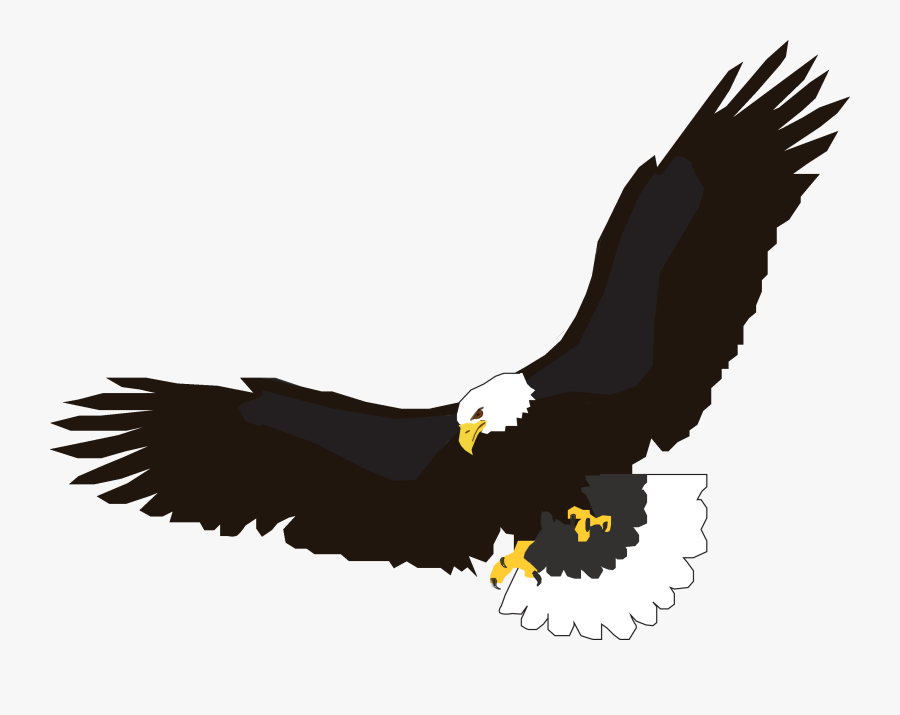 Falcon Clipart Soaring - Transparent Background Eagle Clipart Png, Transparent Clipart