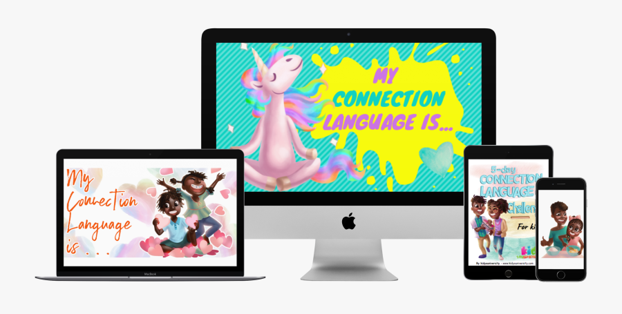 Mockup For Digital Course, Transparent Clipart