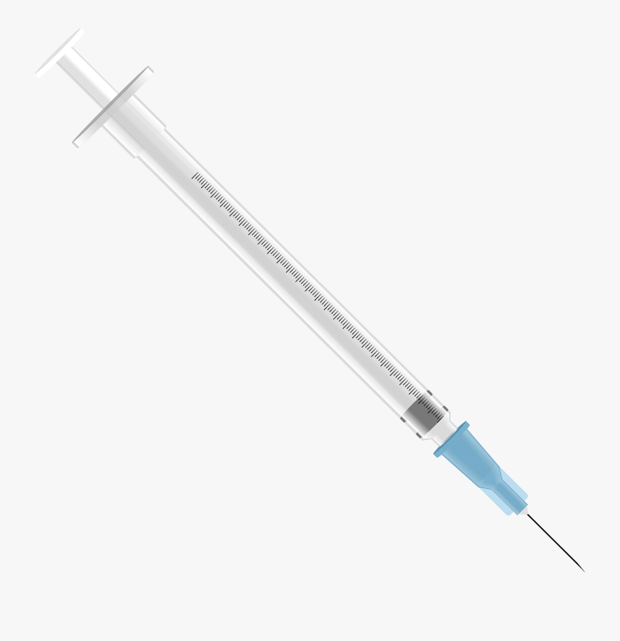 Syringe Injector Squirt Free Photo - Heroin Needle Transparent Background, Transparent Clipart
