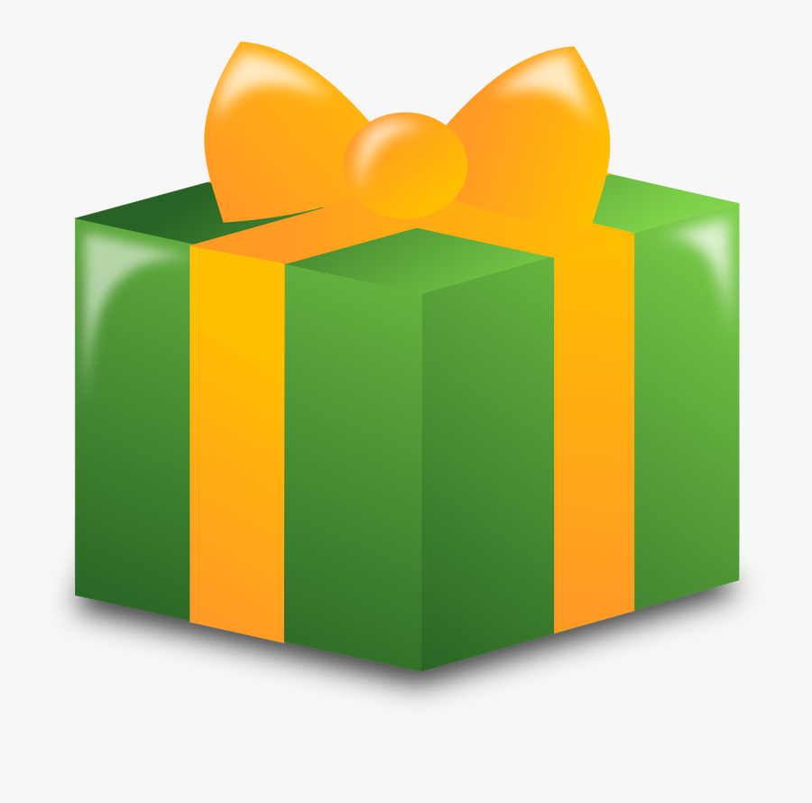 Wrapped Present Clipart, Transparent Clipart