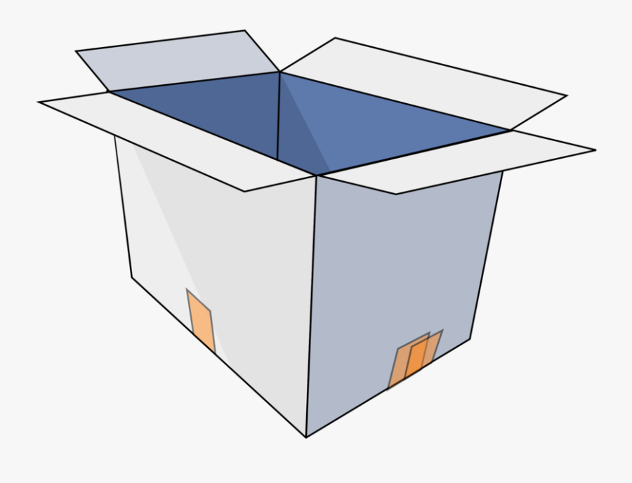 Square,angle,area - Empty Gift Box Clipart, Transparent Clipart