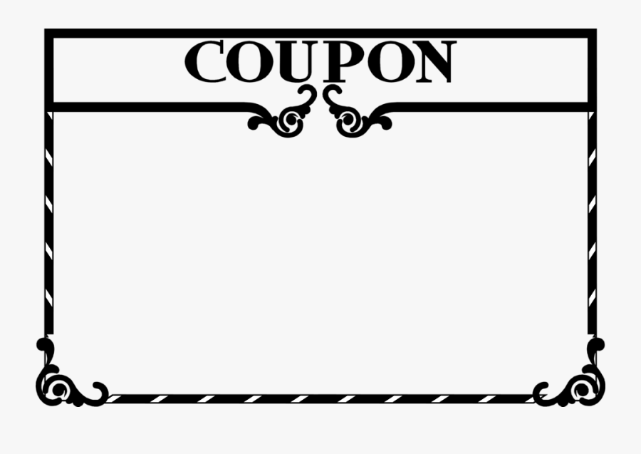 Coupon Free Stock Photo Illustration Of A Blank Coupon - Coupon Clipart, Transparent Clipart