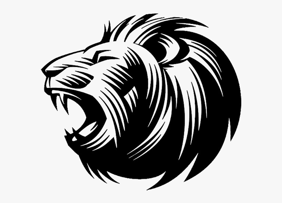 Lion"s Roar Silhouette Clip Art - Lion Logo Png, Transparent Clipart