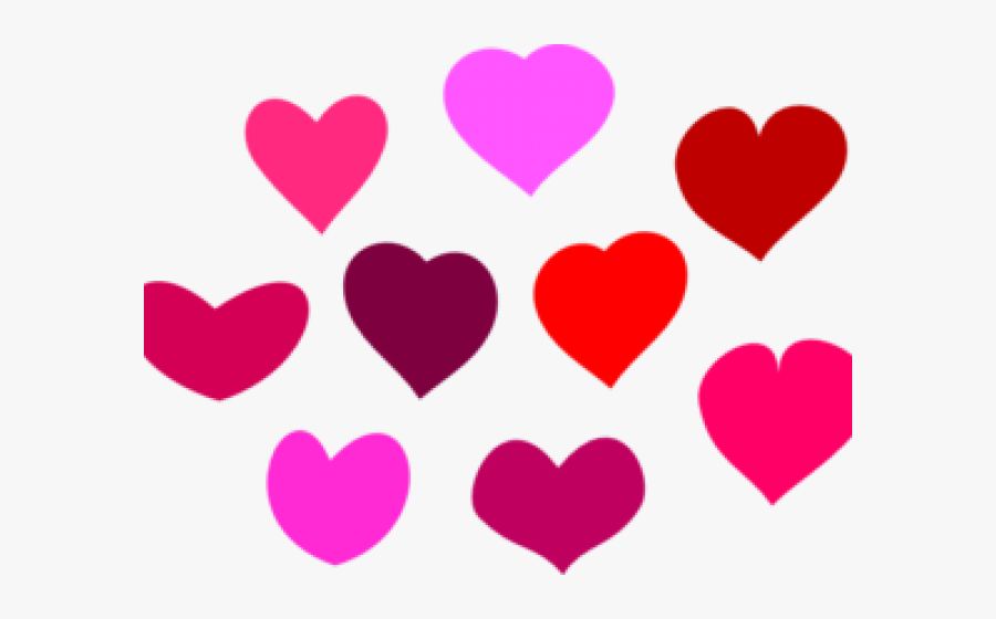 Heart Clipart Clipart Red Colour - Colour Heart Png, Transparent Clipart