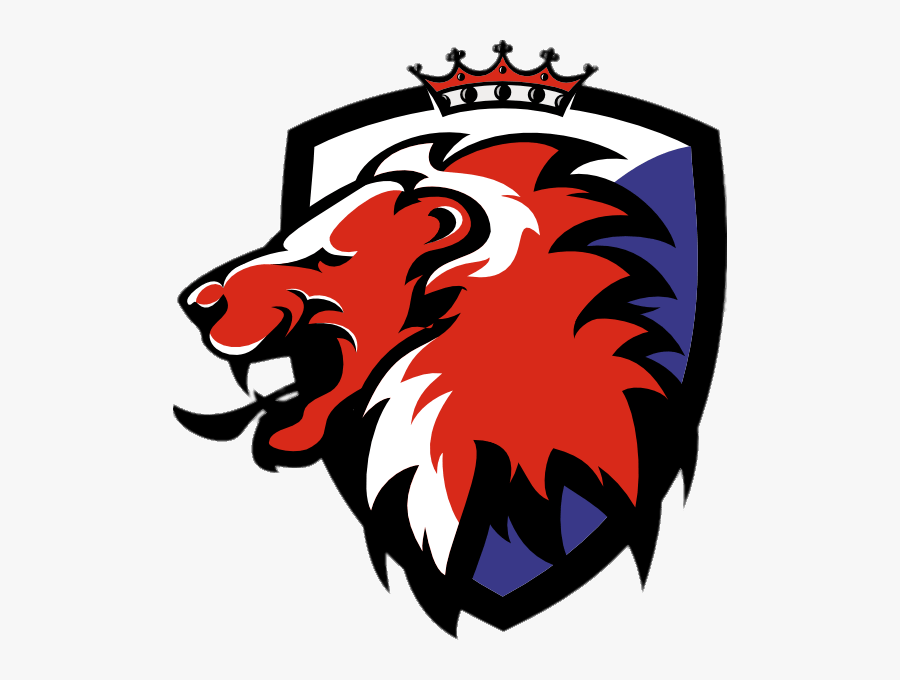 Hc Lev Praha Lion Head - Hc Lev Praha Logo, Transparent Clipart