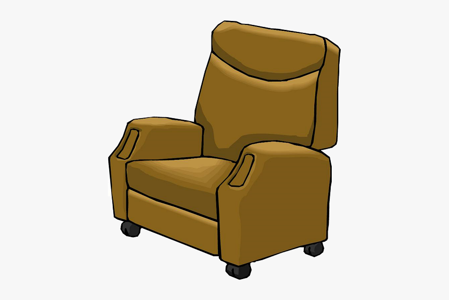 Vector Clip Art Online, Royalty Free Public Domain - Club Chair, Transparent Clipart