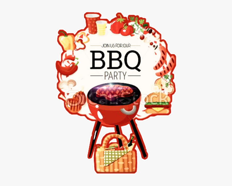 Bbq Freetoedit Sticker Scbarbecue Barbecue - Example Poster For Food, Transparent Clipart