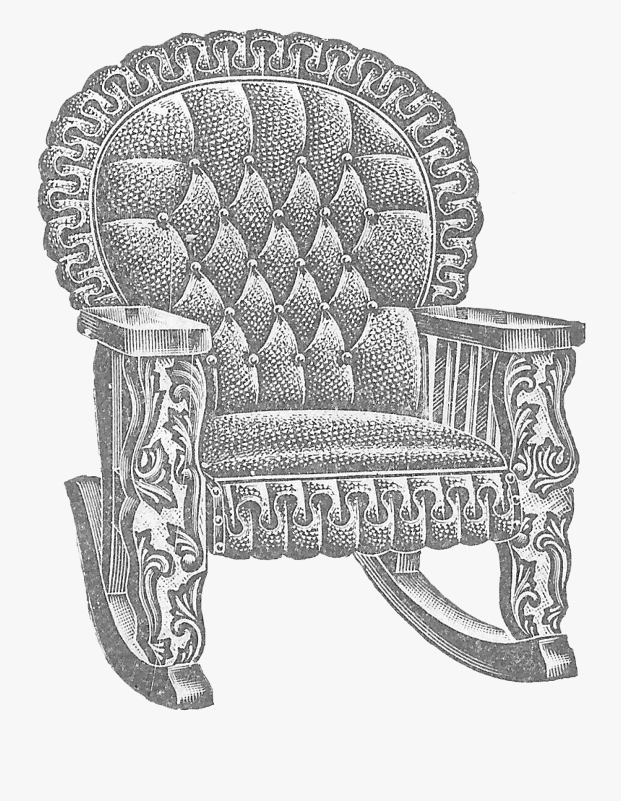 Rocking Chair, Transparent Clipart