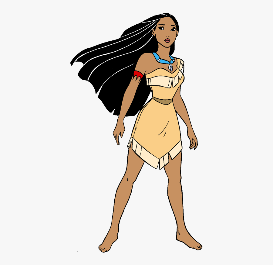 Disney Pocahontas, Transparent Clipart