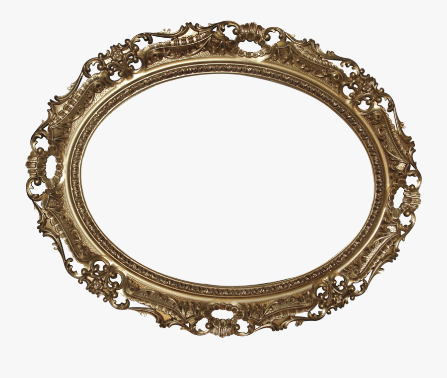 Jewelry Clipart Bangle - Oval Picture Frames Transparent, Transparent Clipart
