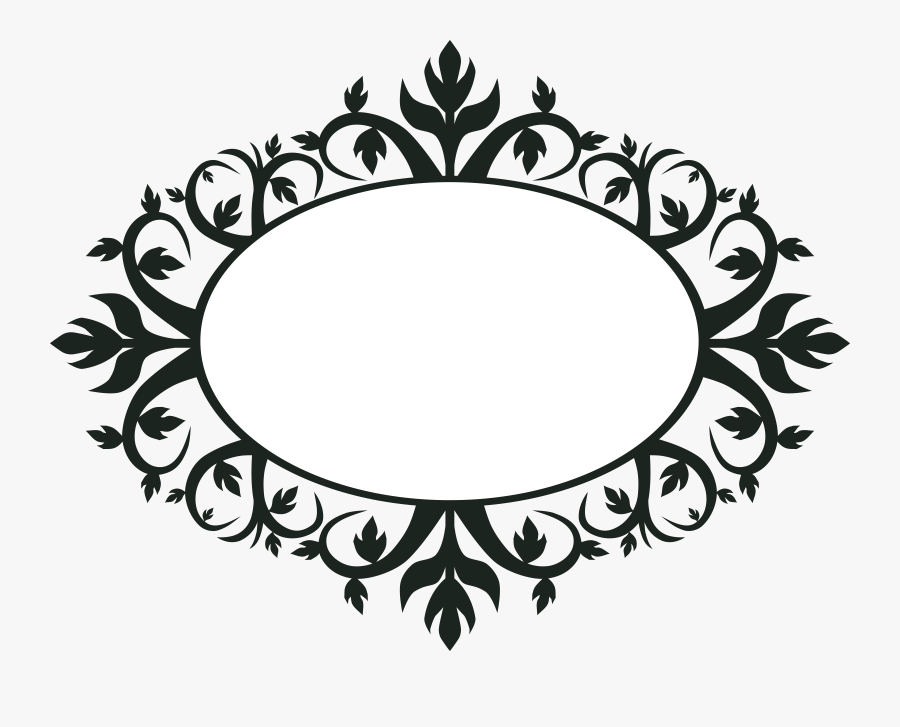 Free Oval Shaped Frame Clipart - Ornament Oval, Transparent Clipart