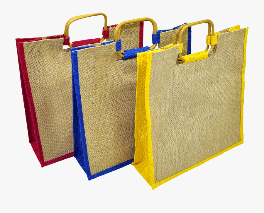 Bag Shopping Eco-friendly Jute Png Image - Eco Friendly Bag Png, Transparent Clipart