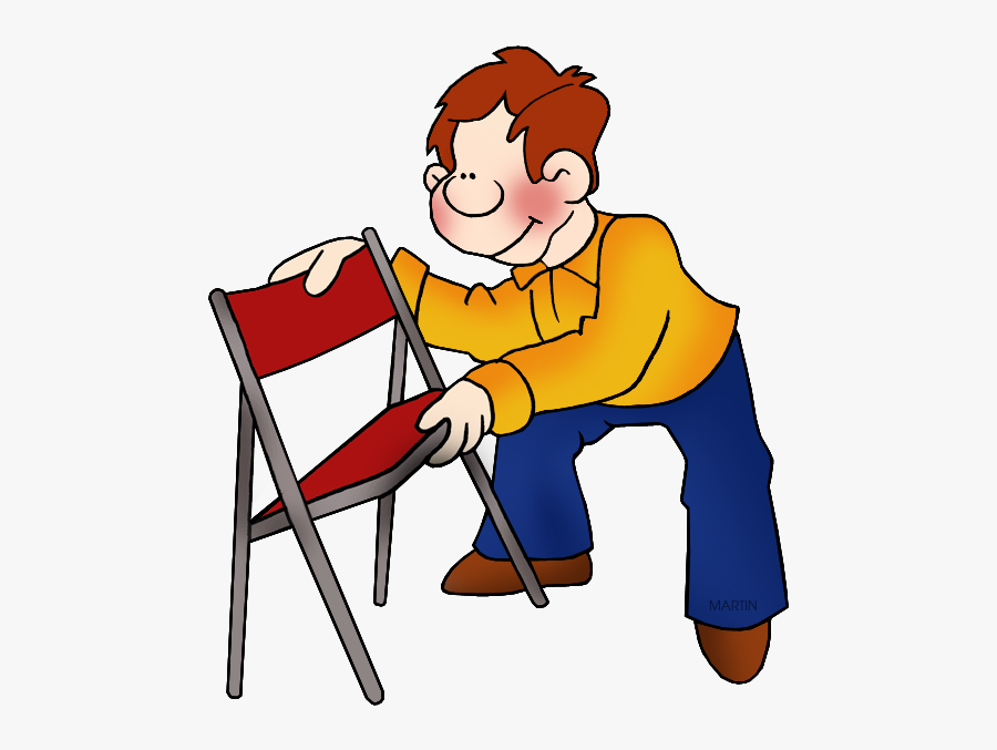 Chair Clipart Folding Chair - Folding A Chair Clipart, Transparent Clipart