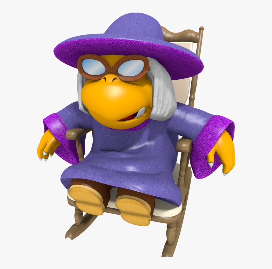 Rocking Chair By Vinfreild - Super Mario Kammy Koopa, Transparent Clipart