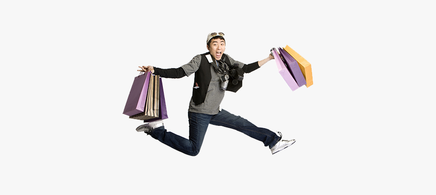 Shopping To Photography Up Jump Bag Getty Clipart - Fun, Transparent Clipart