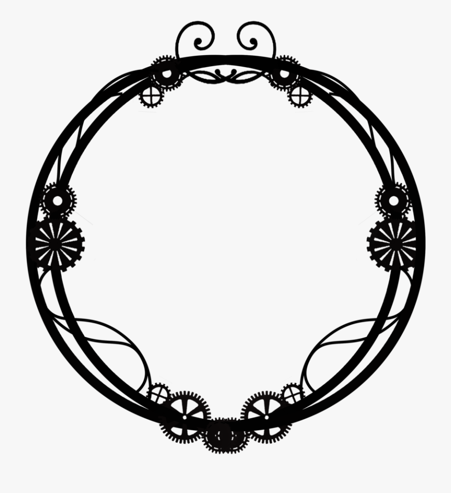 Rug Clipart Oval Objects - Steampunk Circular Frame Png, Transparent Clipart