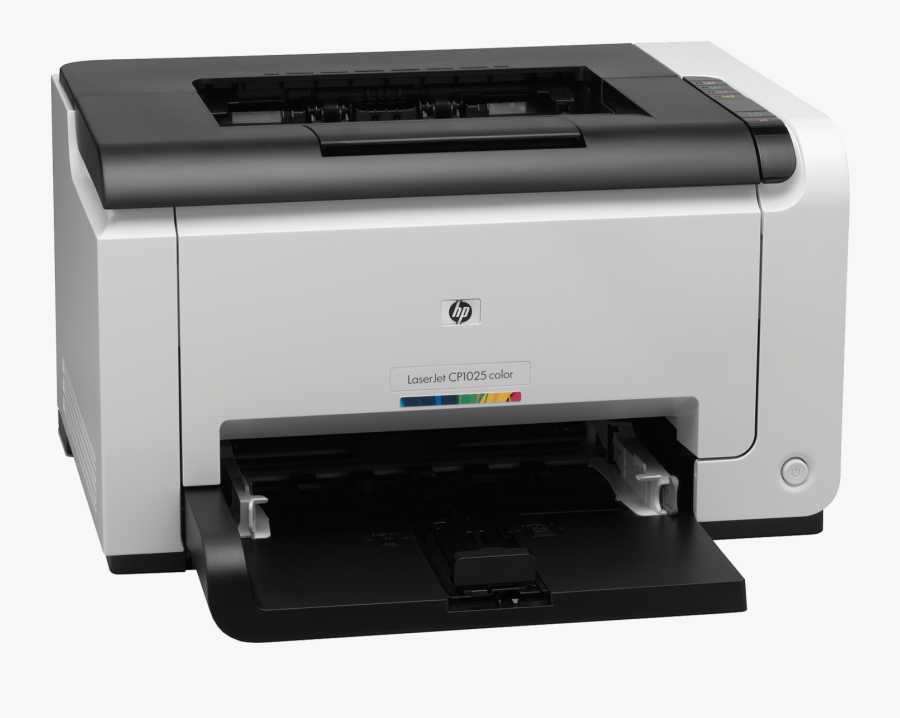 Printer Laser Jet Laserjet Hewlett-packard Hp Printing - Hp Color Laserjet 1025, Transparent Clipart