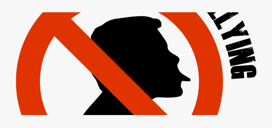 Bad Student Clipart - No Lying Sign Transparent, Transparent Clipart