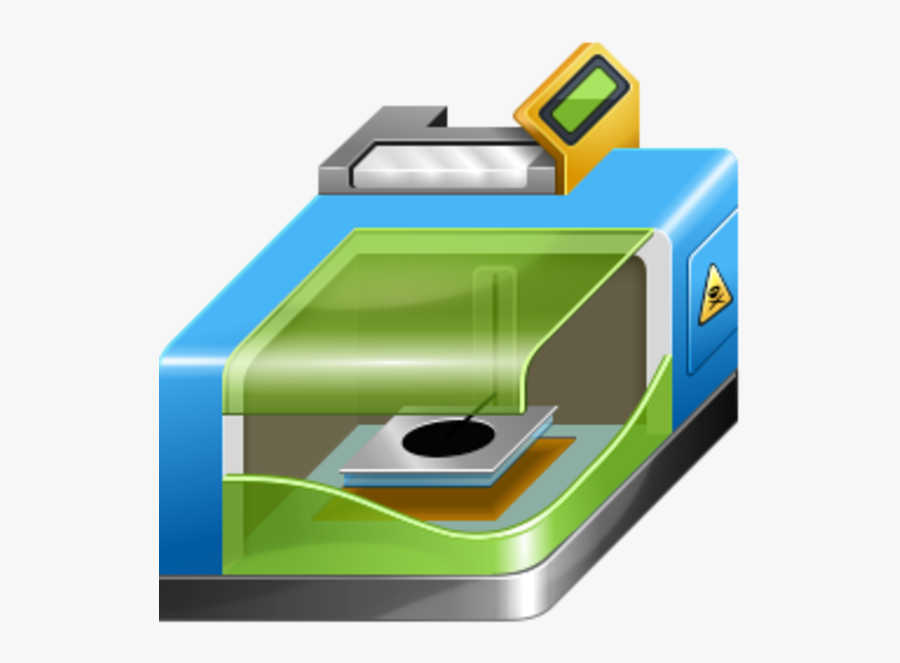 Transparent Copier Clipart - 3d Print Folder Icon, Transparent Clipart