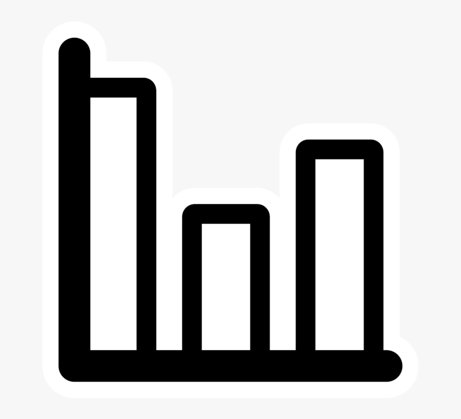 Computer Icons Statistics Bar Chart - Bar Chart Icon Svg Free, Transparent Clipart