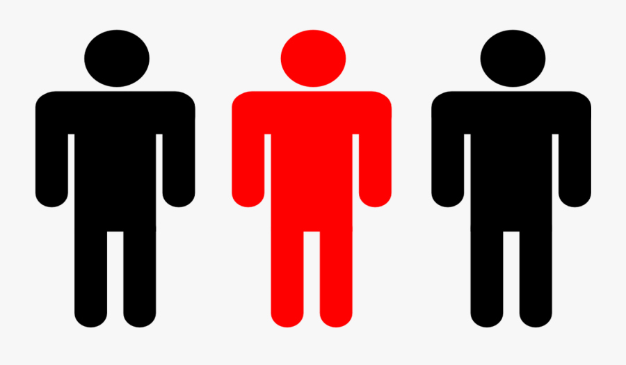 Odd Man Out Identity Theft - Conformity In Society, Transparent Clipart