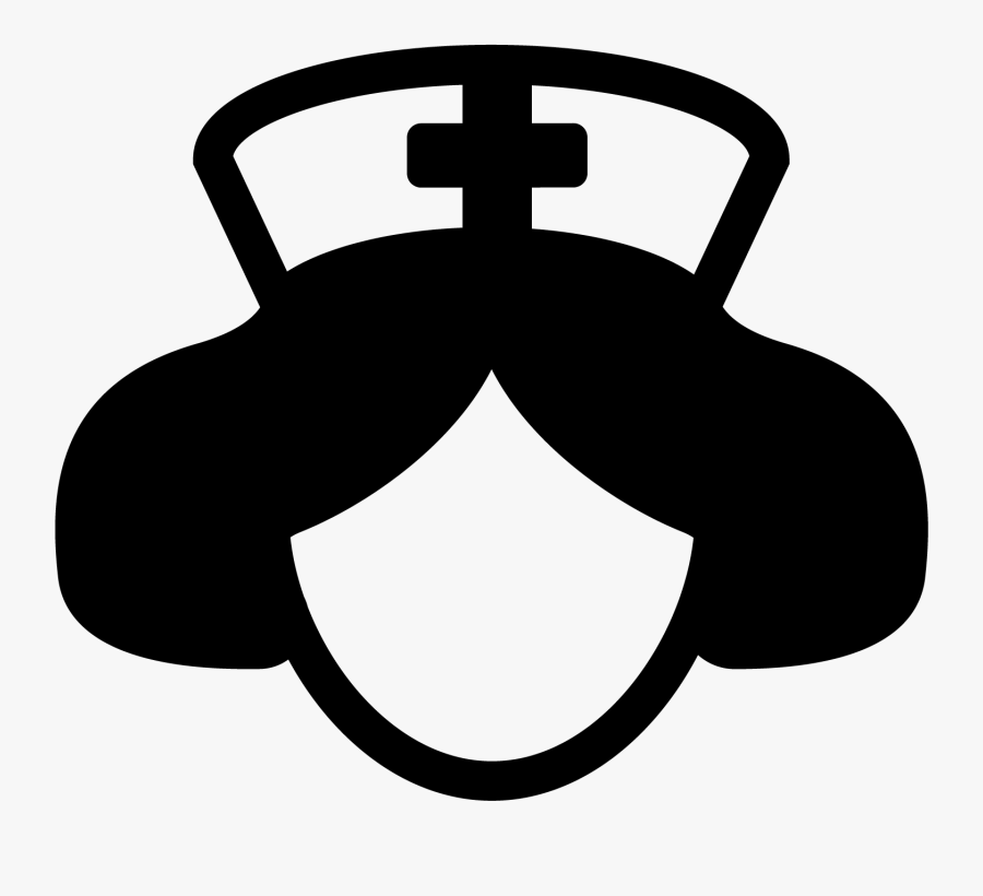 Nurse"s Cap Nursing Clip Art - Nurse Silhouettes, Transparent Clipart