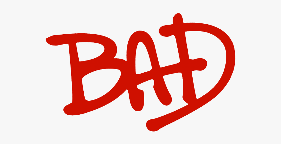 Bad Png - Michael Jackson Bad Logo Png, Transparent Clipart