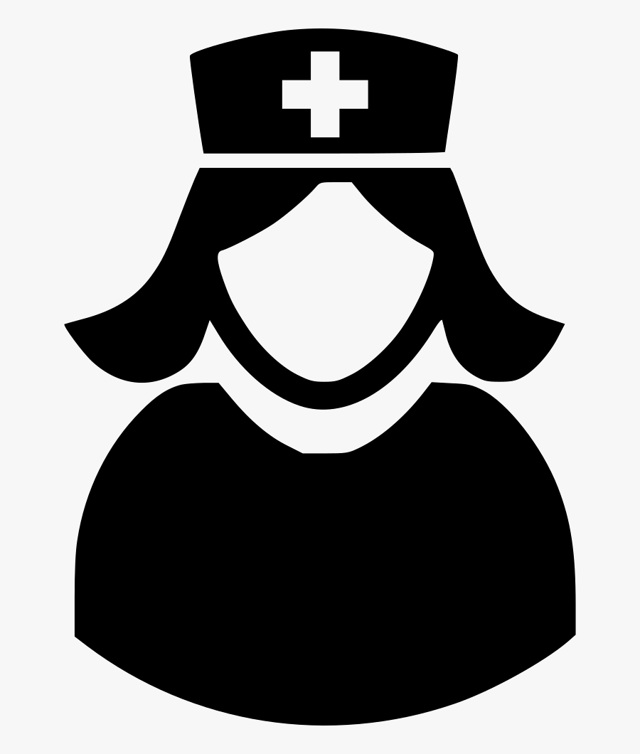 Transparent Nurse Silhouette Clipart - Nurse Vector Png, Transparent Clipart