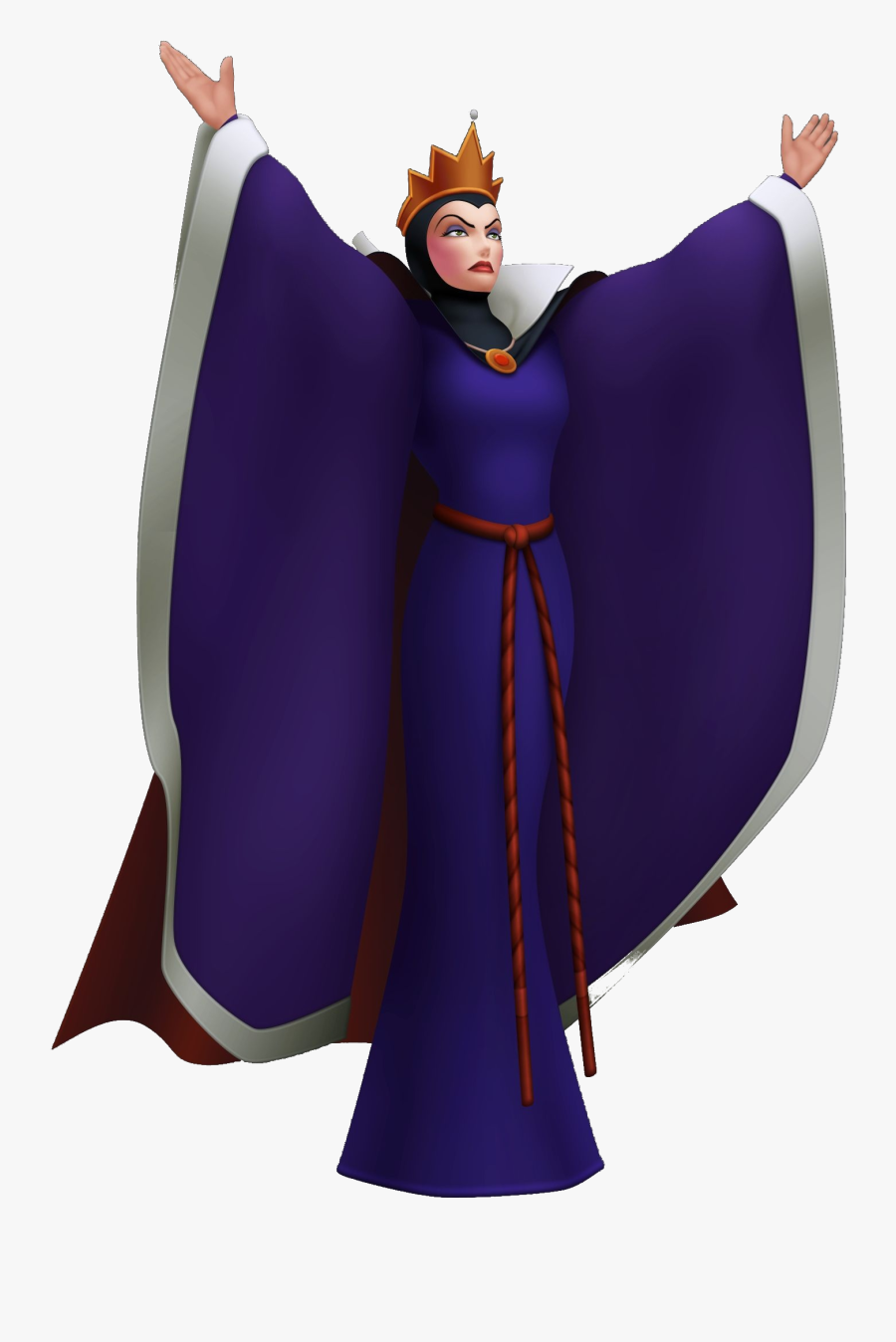 Evil Queen Crown Clipart - Snow White Evil Queen Png, Transparent Clipart
