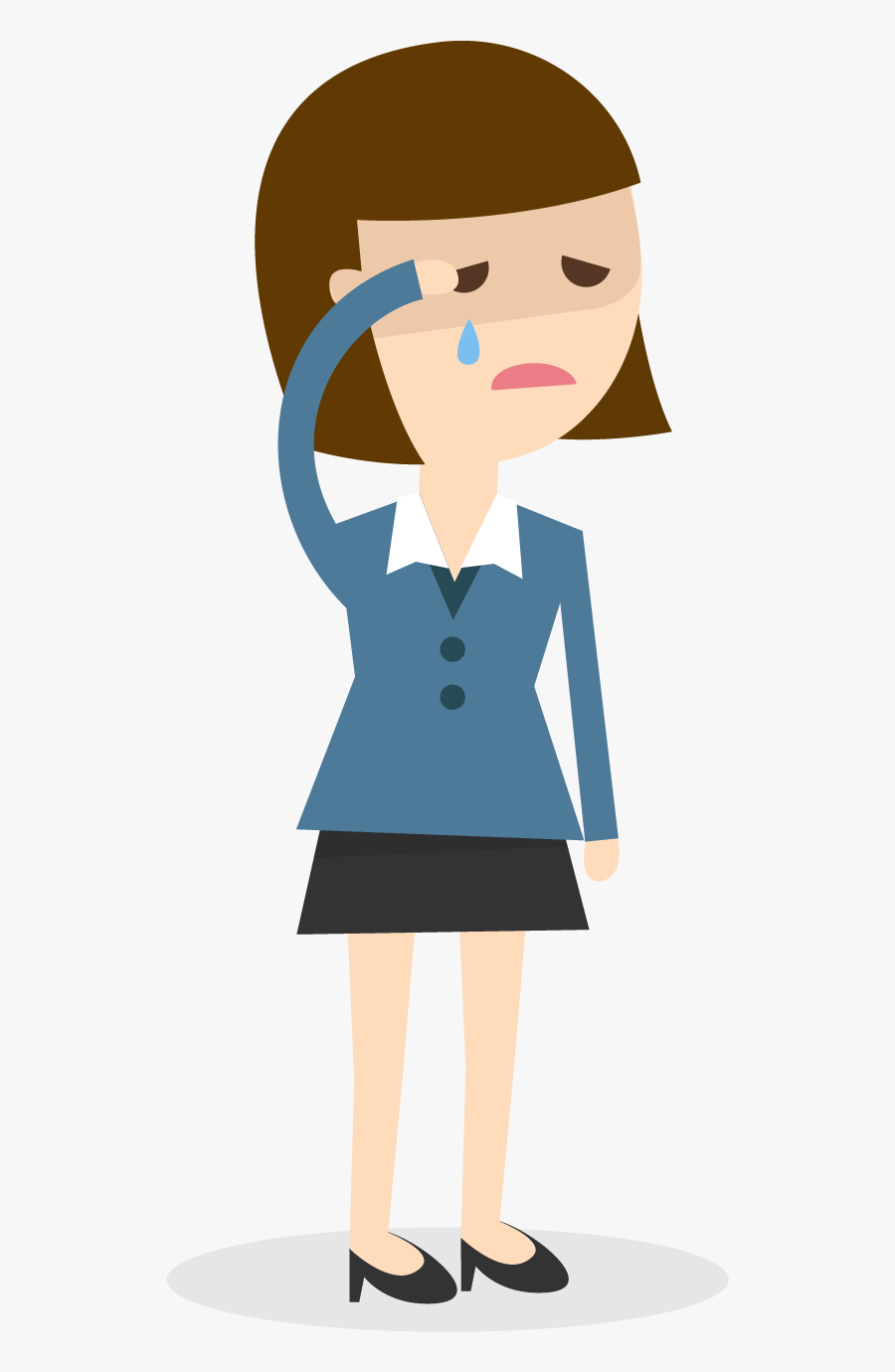 Of Course, We All Experience "bad Days", So We Are - Stress Cartoon Png, Transparent Clipart