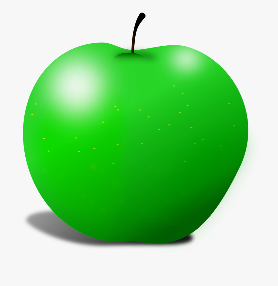 Granny Smith Green Apple Drawing Food - Apple Drawing Png Green, Transparent Clipart