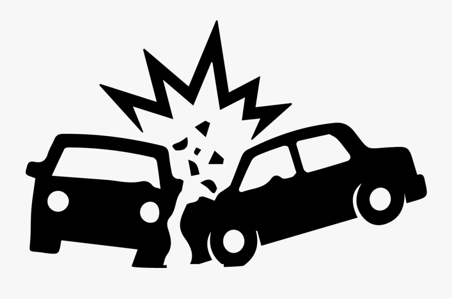 Car Logo Clipart Black And White - Car Crash Clipart Transparent, Transparent Clipart