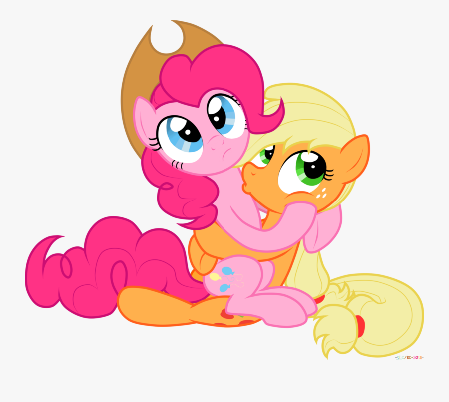 Accessory Swap, Applejack, Applepie, Artist - My Little Pony Applejack And Pinkie Pie, Transparent Clipart