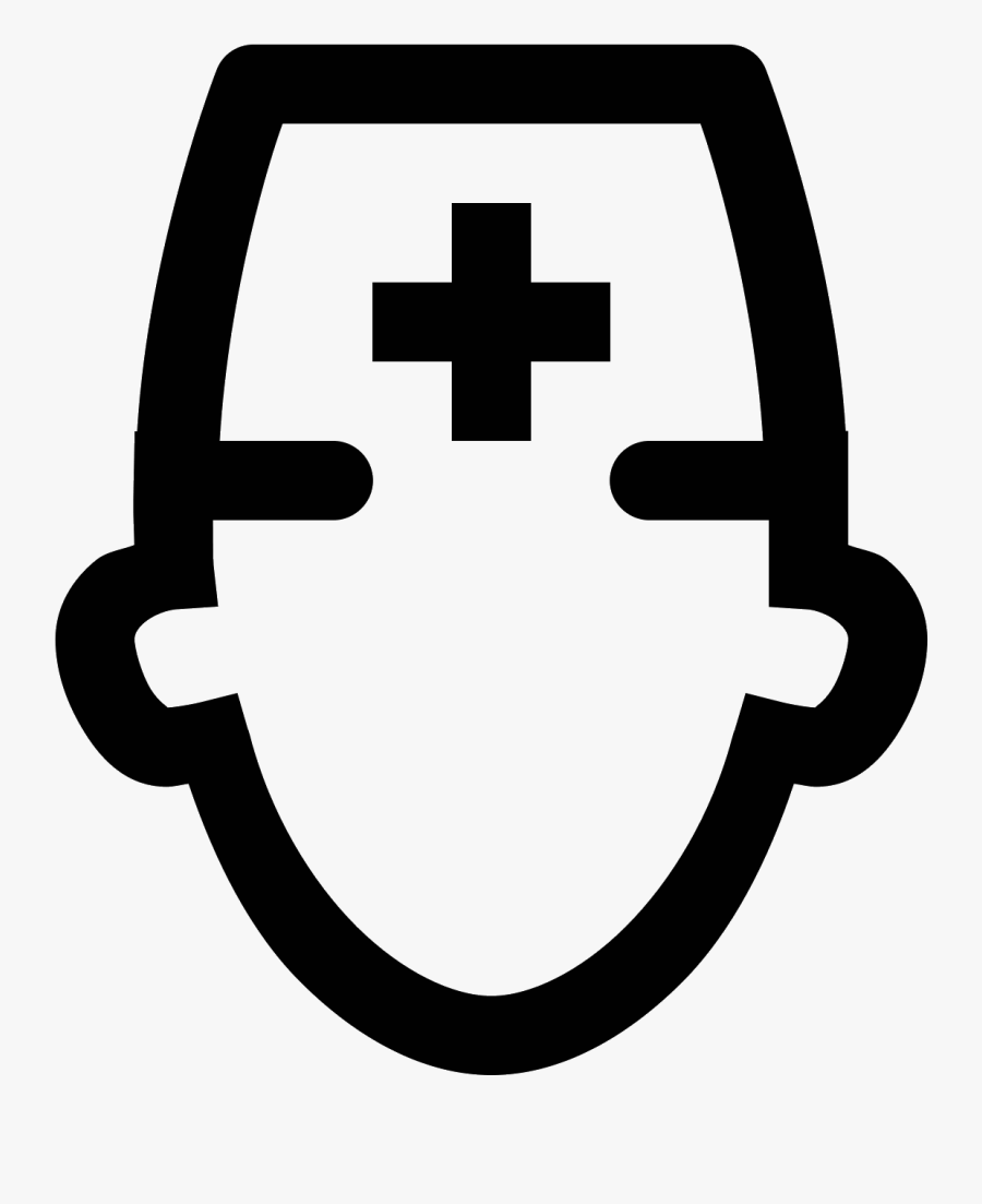 Nurse Hat Clipart Male Female - Simbolo De La Moral, Transparent Clipart