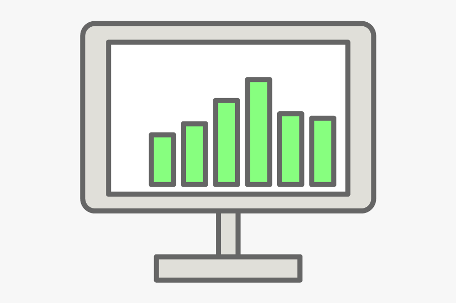 Computer Monitor, Transparent Clipart