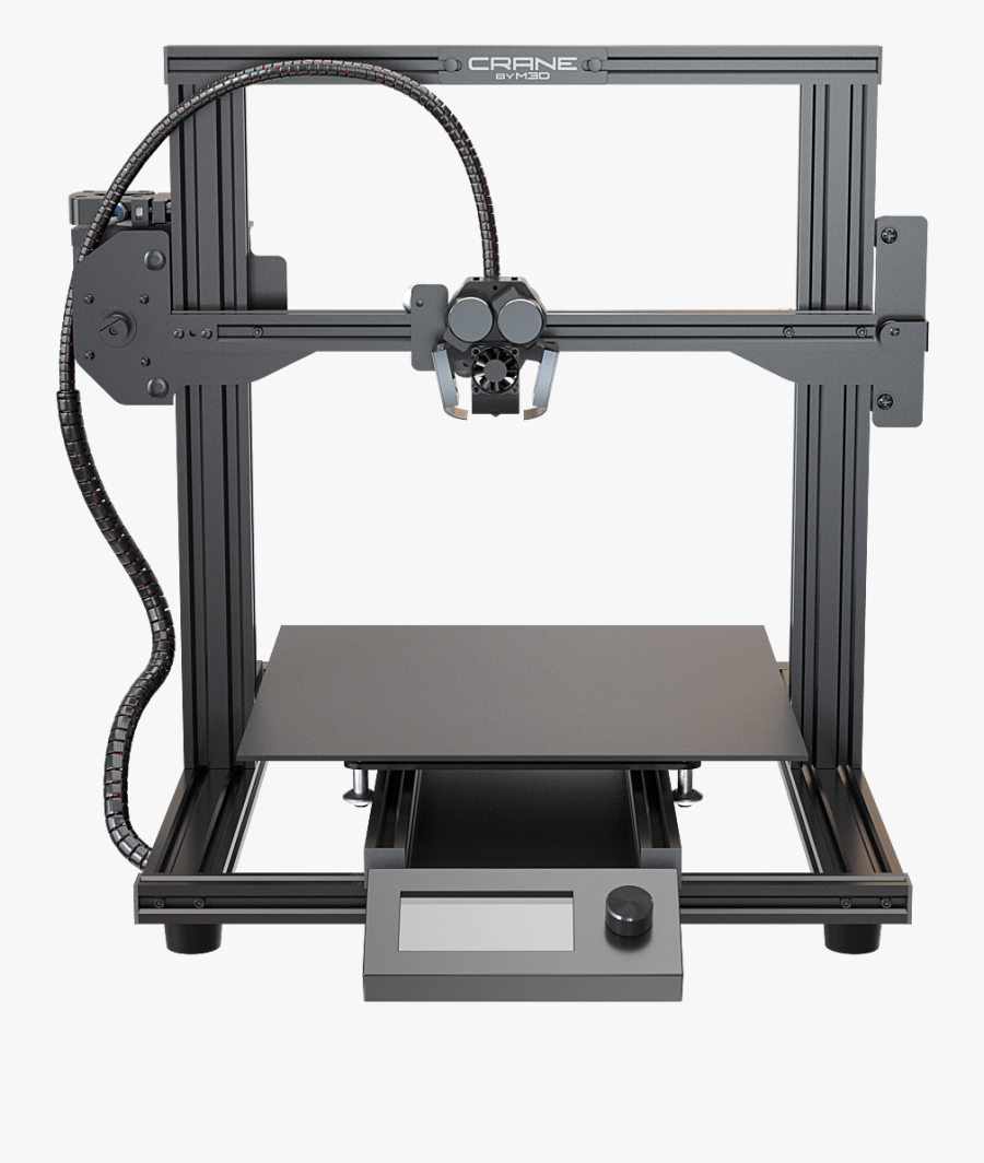 Crane Quad 3d Printer - 3d Printer Png, Transparent Clipart
