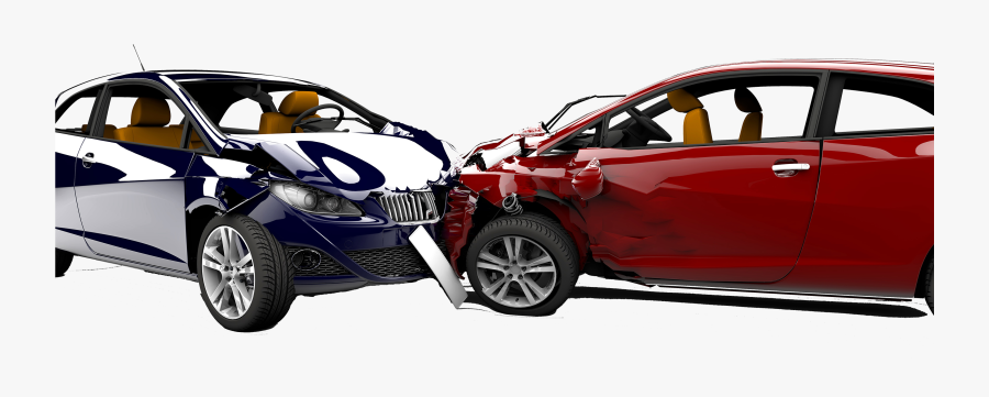Transparent Car Crashes Clipart - Choque Frontal Excentrico, Transparent Clipart