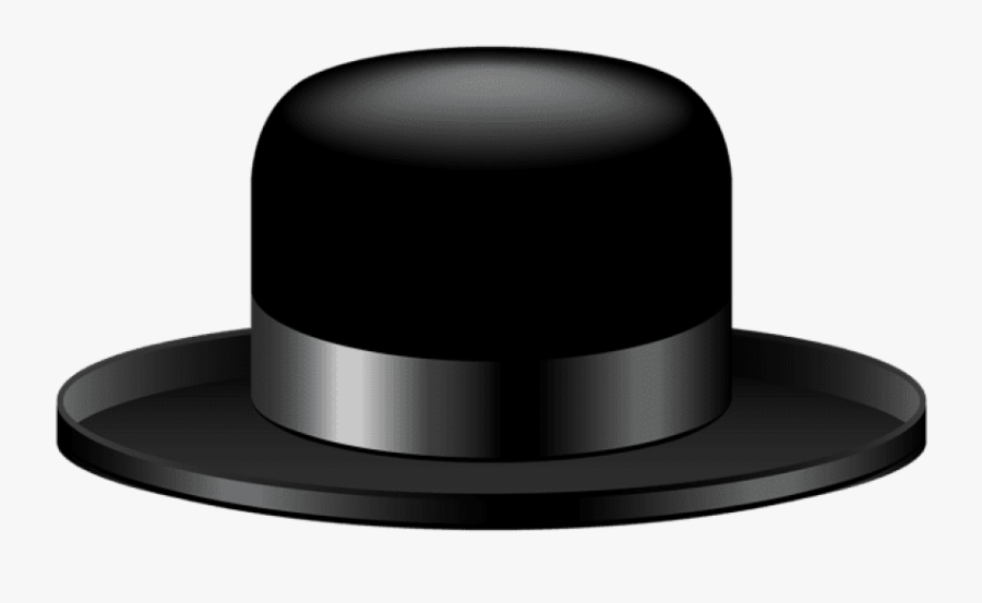 Transparent Fedora Clipart - Black Hat Png Clip Art, Transparent Clipart