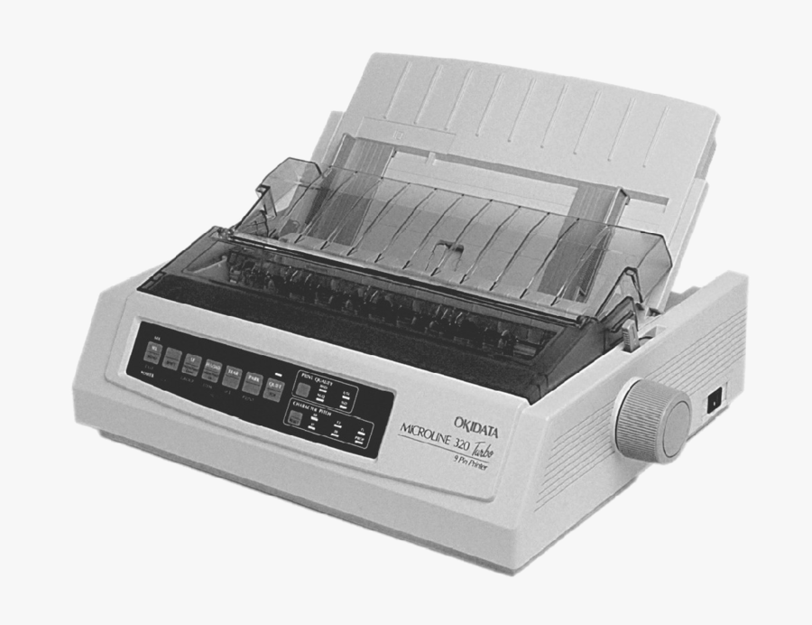 Dot-matrix Printer Png Image, Transparent Clipart