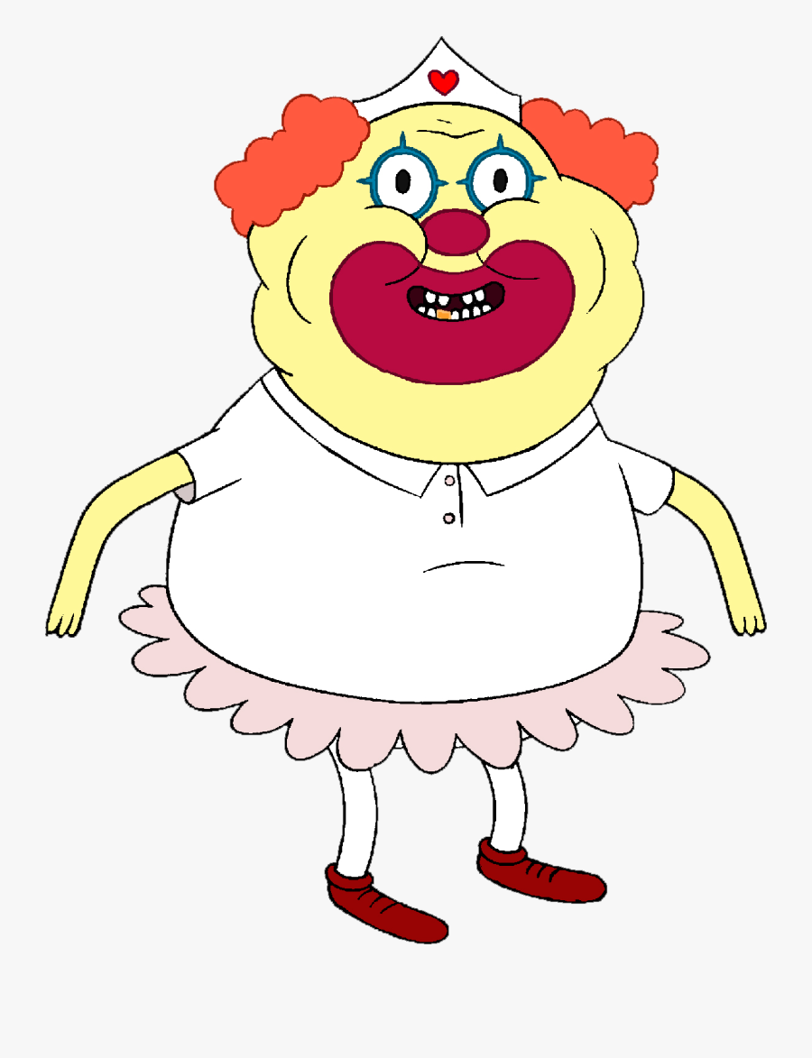 Elemental Clipart Nurse - Boo Boo The Fool Clown, Transparent Clipart