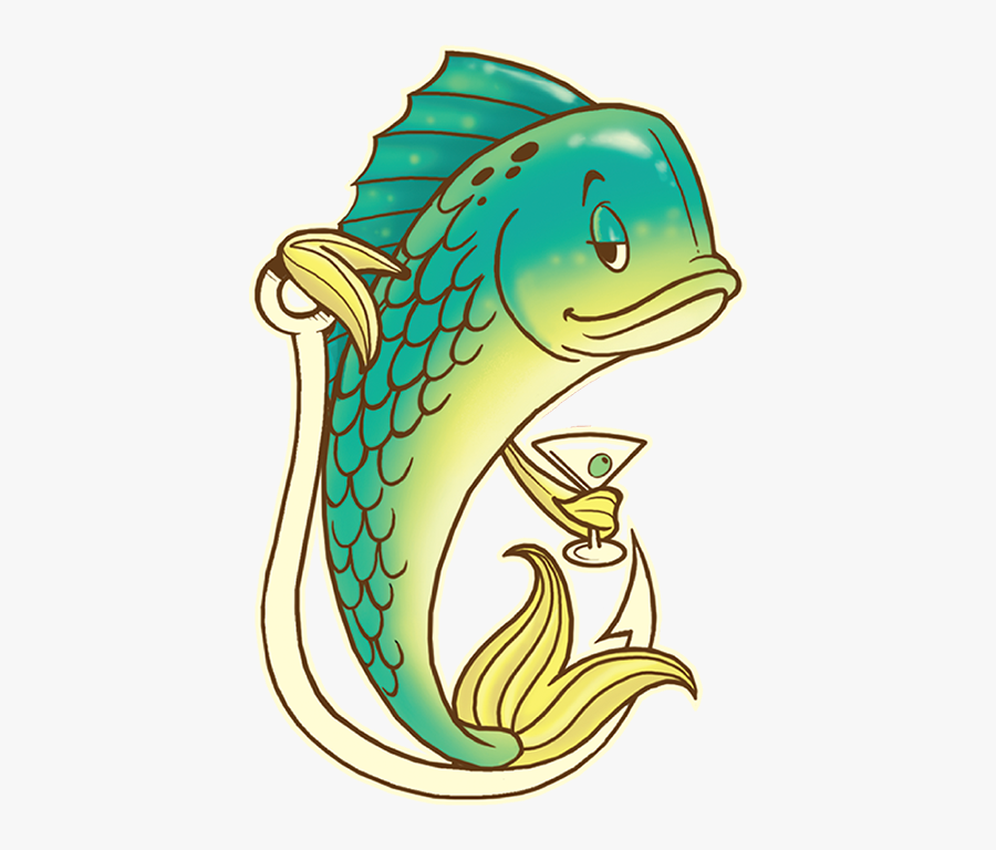 Off The - Fish Off The Hook Art, Transparent Clipart