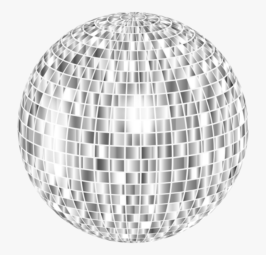 Ball,symmetry,sphere - Transparent Background Disco Ball Transparent, Transparent Clipart
