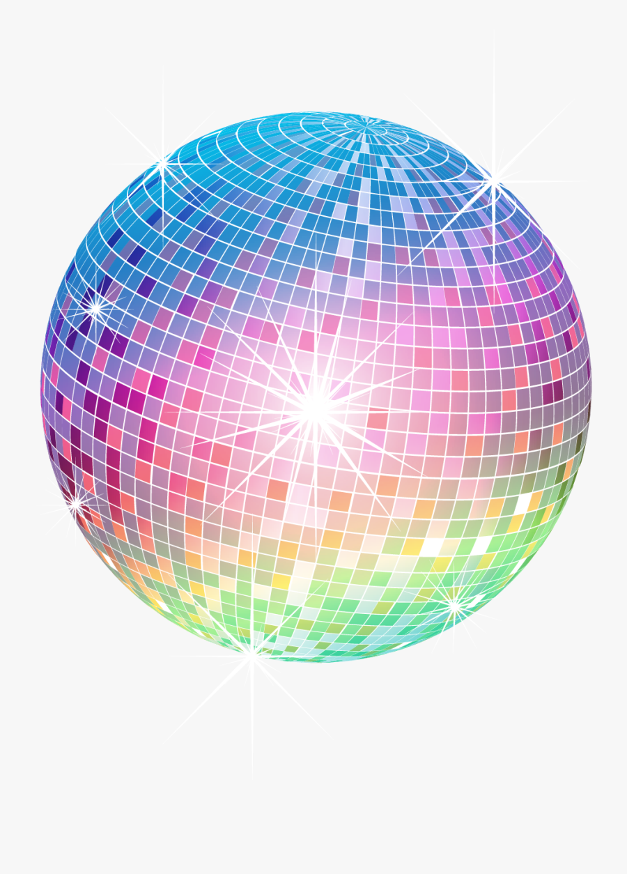 Ball Gurdwara Transprent Png Free Download Sphere - Colourful Disco Ball, Transparent Clipart