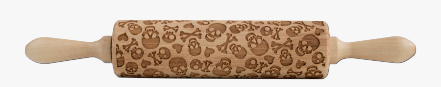 Clip Art Skull Rolling Pin - Umbrella, Transparent Clipart
