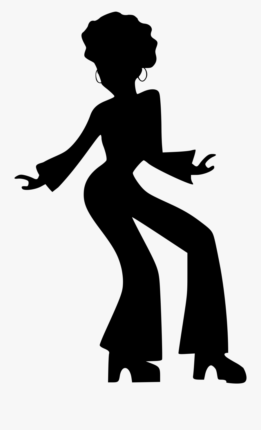 Disco Dancer 5 By Merlin2525 - Disco Dancer Silhouette, Transparent Clipart