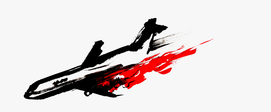 Plane Crash Transparent Background, Transparent Clipart